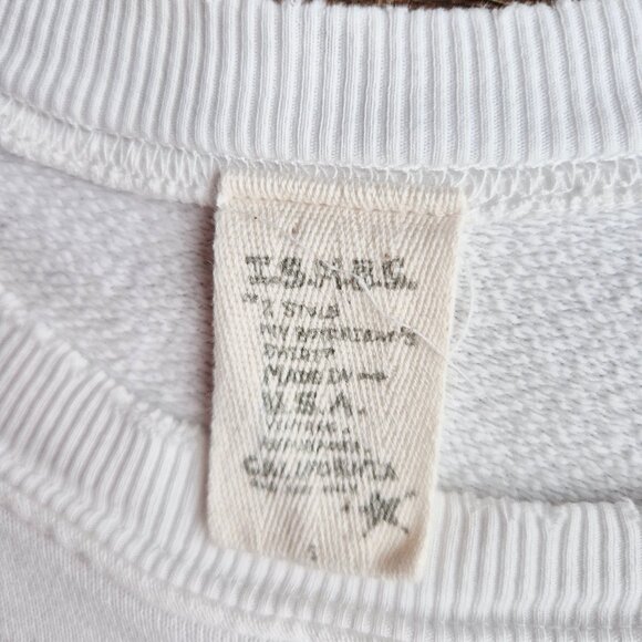 I Stole My Boyfried's Shirt The Farm Terry Distressed-Hem Sweatshirt - Picture 10 of 14